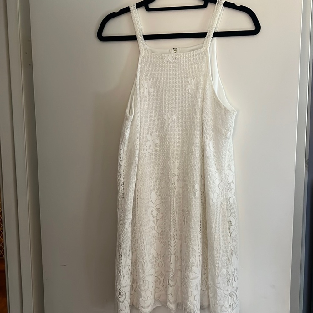 Francesca’s White lace dress